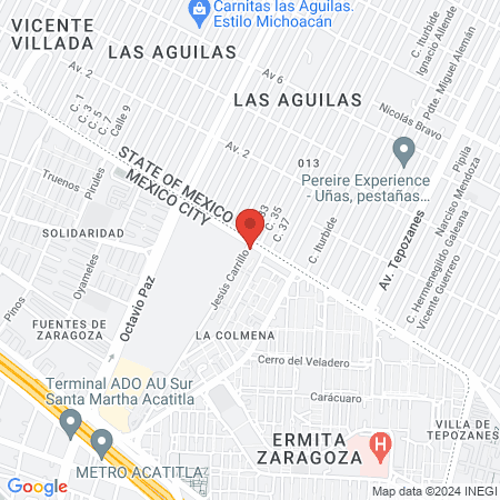 Preciso Hairdressers map