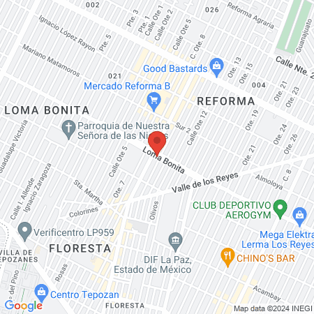 Spa Total Beauty map