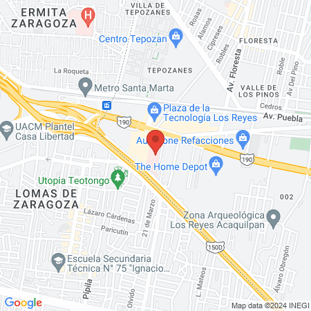 IMSS Hospital General de Zona 53 map