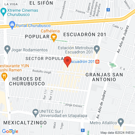 Salón BelleStetik map