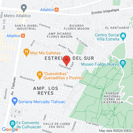ESTETICA REYNA map