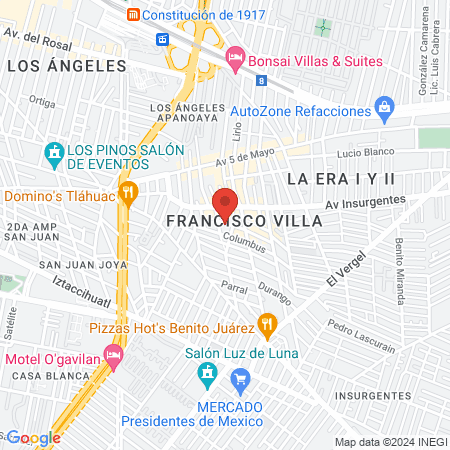 EVAL Odontología Integral map