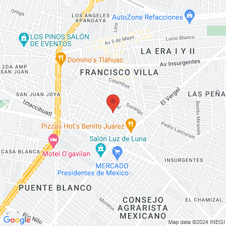 Estética Dental map