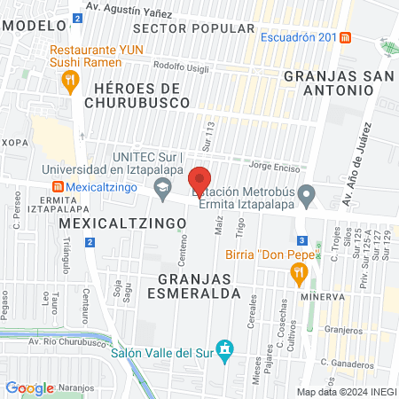 Clinica Dental Sensadent map