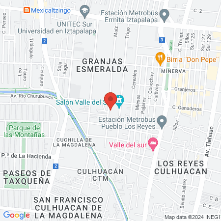 Dentista Dra. Lupita Flores map