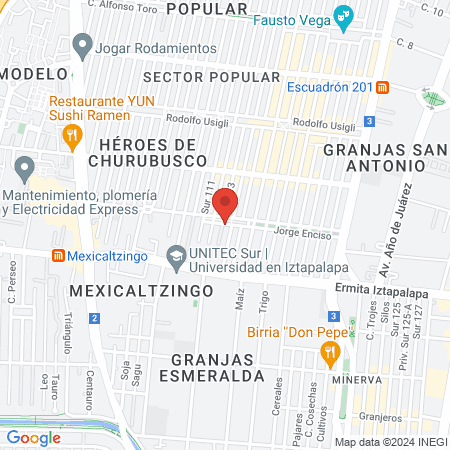 Centro De Bienestar Animal De Oriente map