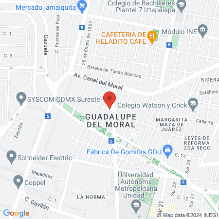 Odisea Barbershop map