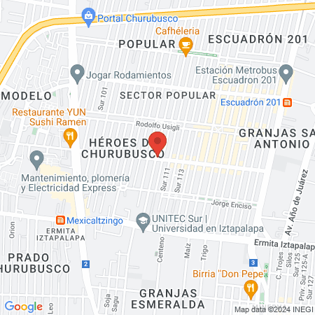 Ferny nails studio map