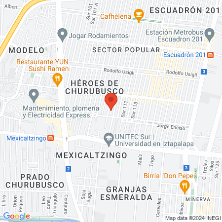 Traumatología y Ortopedia Camelo map