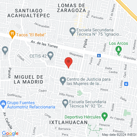 Estetica Melany map