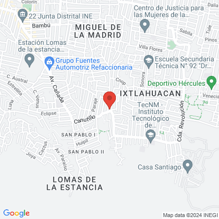 Barberia Santisima map