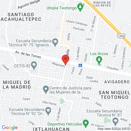 Consultorio Dental Dentapro map