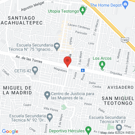 Veterinaria "Neco to Inu" map