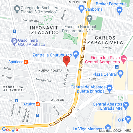 Quality Dental Ingenieros map