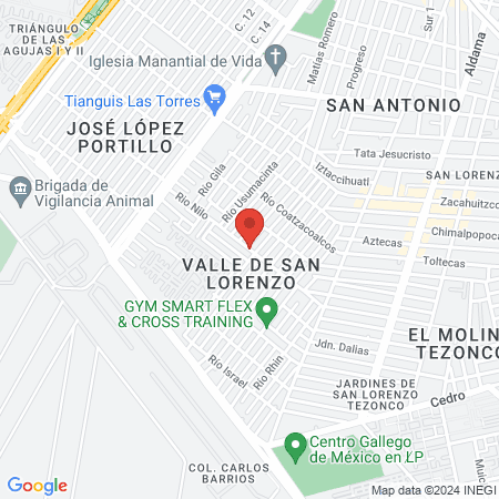 Consultorio Dental map