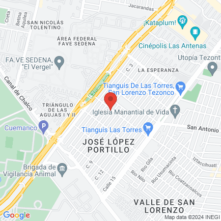 MQ Manicure Queen's map