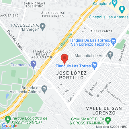 Nail's studio 13 map