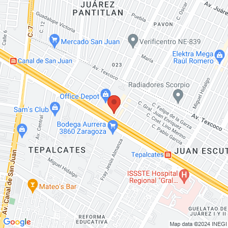 Klaus Salón Spa map