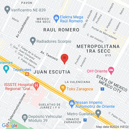 ENVIÓN FITNESS CENTER map