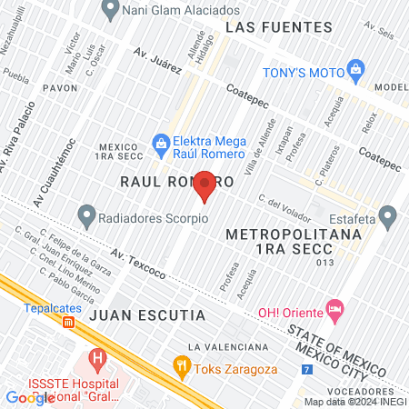 Centro Endoscópico de Oriente ( CEO ) map