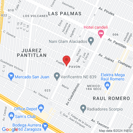 COIE Clínica Dental (antes Consultorio de Odontología Integral y Especializada COIE) map