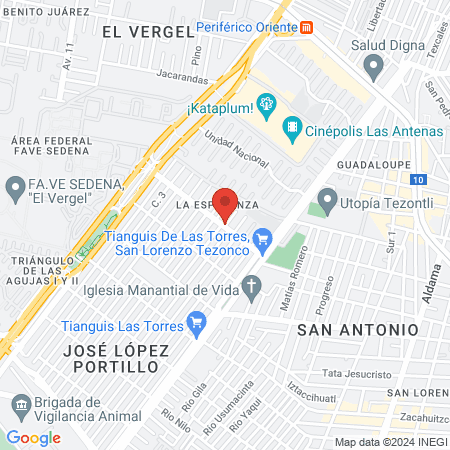 Consultorio Médico map