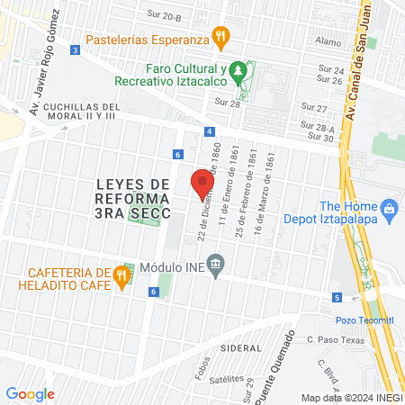 Uñas Amigas studio map