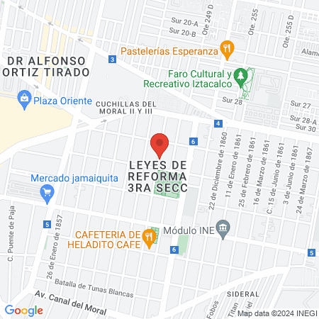 ESTETICA UNISEX MARY map