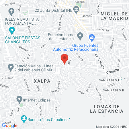 Estética Alondra map