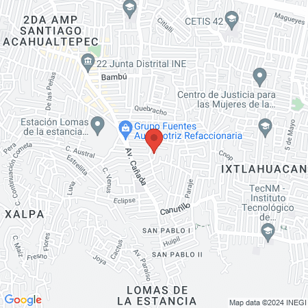 Enfermería Perla map