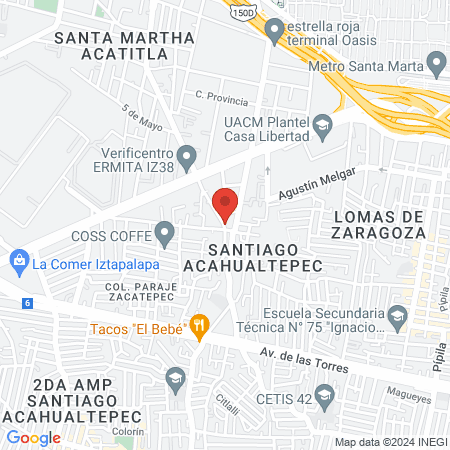 Odontologia Tapia map