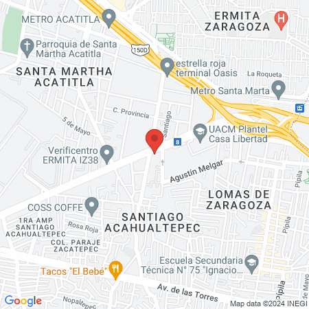 Farmacia Homeopatica Naturalife map