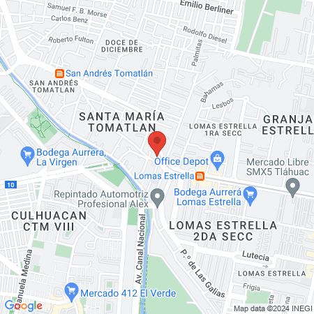 Consultorio Dental zahnklinik map