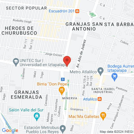 PODÓLOGO CERTIFICADO BERNARDINA JAIMES map