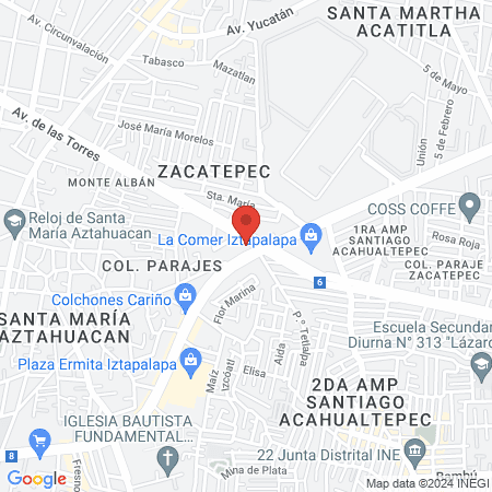 La Huellita De Gus' map