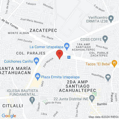 Vazquez Bringas Elias Dr map