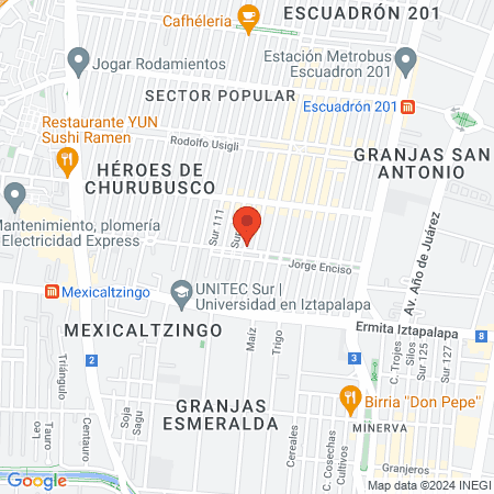 INNOVACIONES GLORY'S map