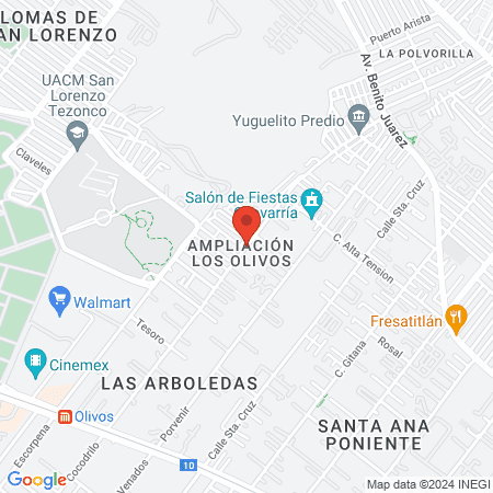 Servicios Veterinarios "Huitzillin" map