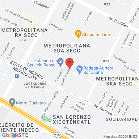 Horizonte Perruno map