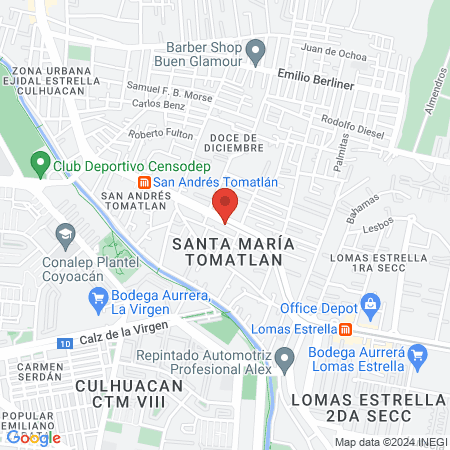 PELUQUERIA UNISEX map