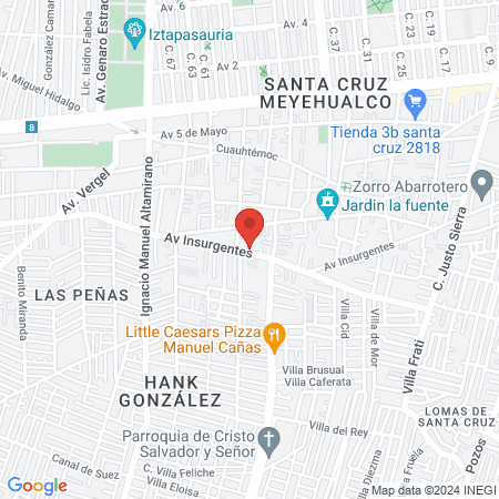 Estética Cheveux map