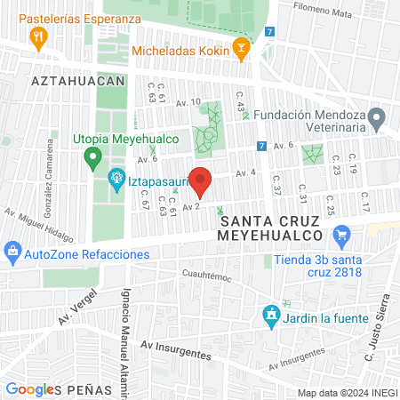 Podología Clínica Maria del Rosario Zamora R map