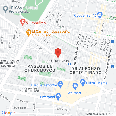 MAS SALON y NAILS map