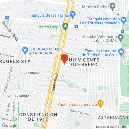 Islas Vazquez Jorge Francisco map