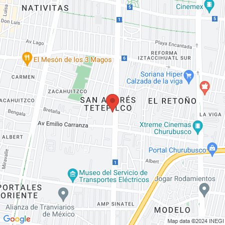 Estética para uñas Angie map