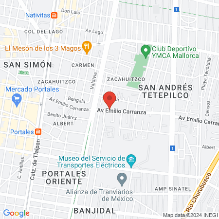 Estética Belleza con estilo map