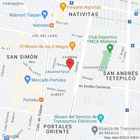 Mirzam Beauty Studio map