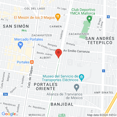 Consultorio Dental map