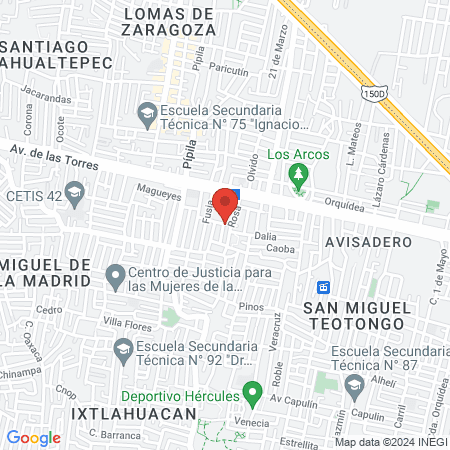 Salon De Belleza Hanna map