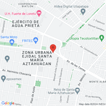 Estudió de Belleza Espe map